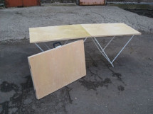 Стол складной Митек 1,8 х 0,6 (3 мм столешница)